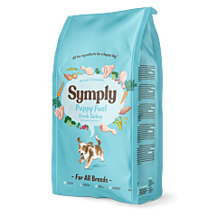 Symply Dry Dog Food Puppy Fuel Turkey