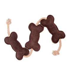 Green Elk Hondenspeelgoed Coco Buddies Jute & Been 65 cm