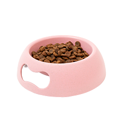 Green Elk Duurzame Voerbak Roze