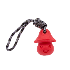 Frubba Hondenspeelgoed Paddenstoel met Touw 9 cm