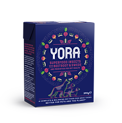 Yora Wet Dog Food Insect with Beetroot & Swede 390 g