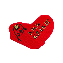 King Catnip Kattenspeelgoed Hart