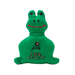 King Catnip Cat Toy Frog