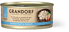 Grandorf Wet Cat Food Chicken Breast with Shrimps 70 g