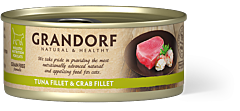 Grandorf Wet Cat Food Tuna Fillet with Crab 70 g