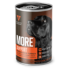 More +Heart Nat Hondenvoer Kalkoen 400 g