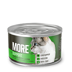 More +Liver Nat Kattenvoer Lam 200 g