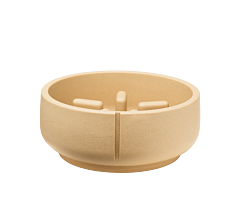 Pino Slow Down Bowl Camel Brown