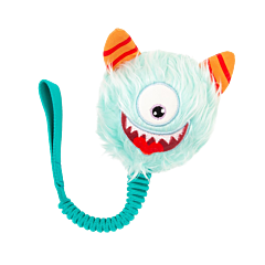 Great&Small Blue Party Monsters Thrower Dog Toy 9 cm