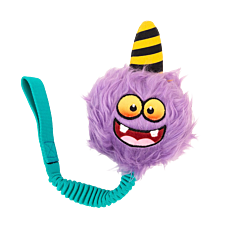 Great&Small Purple Party Monsters Thrower Dog Toy 9 cm