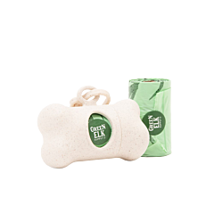 Green Elk Poo Bags Dispenser incl. 2-pack Compostable Bags