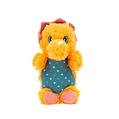 Great&Small Dog Toy Puppy Love Yellow Triceratops 18 cm