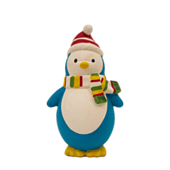 Great&Small Kerst Hondenspeelgoed Latex Pinguïn 14 cm