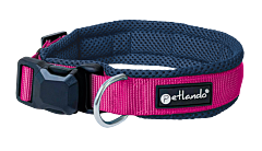 Petlando Magnetech Collar Navy & Fuchsia