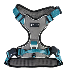 Petlando Magnetech Harnas Grijs & Blauw