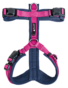 Petlando Magnetech Harness Y-comfort Navy & Fuchsia