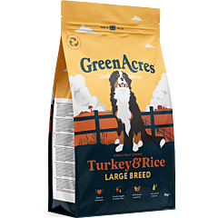 GreenAcres Dry Dog Food Large Breed Turkey & Rice