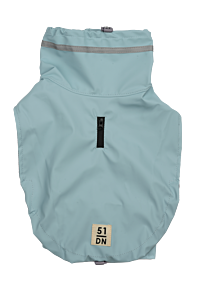 51DN Dog Rainy Summer Coat Light Blue