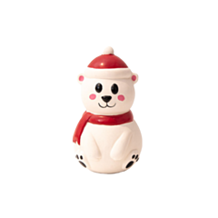 Great&Small Christmas Dog Toy Latex Polar Bear 12 cm