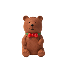 Great&Small Christmas Dog Toy Latex Brown Bear 13 cm