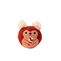 Great&Small Christmas Dog Toy Red Squirrel Ball 15 cm