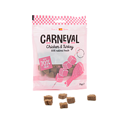 Carneval Trainingssnoepjes Kip & Kalkoen 75 g