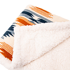 Great&Small Snuggle & Snooze Deken Aztec Print Sherpa 120 x 70 cm