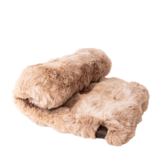 Great&Small Snuggle & Snooze Deken Faux Fur 120 x 70 cm Beige