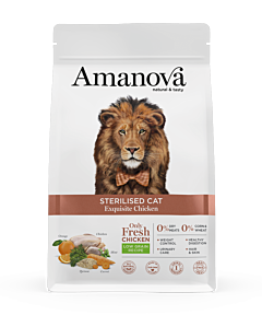 Amanova Dry Cat Food Sterilised Exquisite Chicken