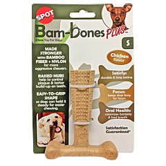 Spot Bam-Bones Dog Chew Toy Easy Grip Chicken