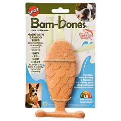 Spot Bam-Bones Dog Chew Toy Fish Salmon