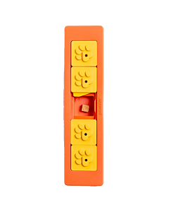 Pawzler Puzzle Feeder Zhu Pawzle Orange 1 piece 24 cm
