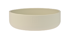 51DN Sili Classic Dog Bowl Off White