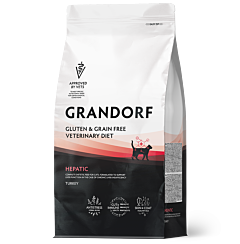 Grandorf Hepatic Dry Cat Food Turkey