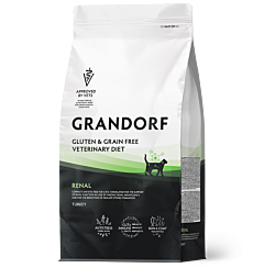 Grandorf Renal Dry Cat Food Turkey