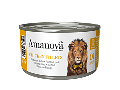 Amanova Wet Cat Food Chicken Fillets Broth 70 g
