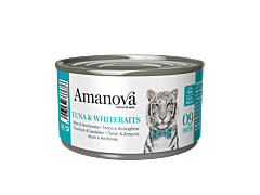 Amanova Wet Cat Food Tuna & Whitebaits Broth 70 g