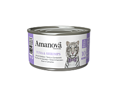 Amanova Wet Cat Food Tuna & Shrimps Jelly 70 g
