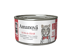 Amanova Wet Cat Food Tuna & Crab Jelly 70 g
