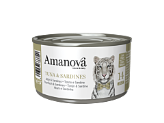 Amanova Wet Cat Food Tuna & Sardine Jelly 70 g