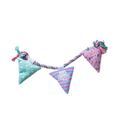 Great&Small Dog Toy Let's Party Garland 35 cm