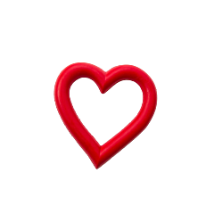 Great&Small Dog Toy Puppy Love Rubber Heart 13 cm