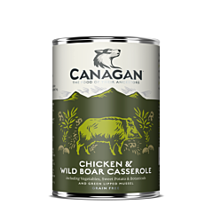 Canagan Nat Hondenvoer Kip & Everzwijn 400 g