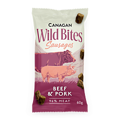 Canagan Dog Treat Wild Bites Beef & Pork 60 g