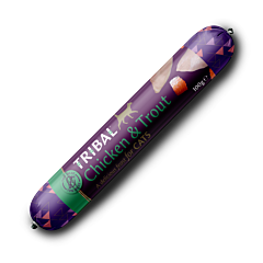 Tribal Fresh Chicken & Trout Sausage for Cats 100 g