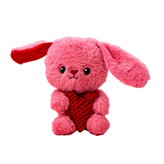 Great&Small Dog Toy Puppy Love Rabbit with Heart 20 cm