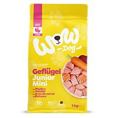 WOW Dry Dog Food Junior Mini Poultry 1 kg