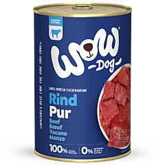 WOW Wet Dog Food Pure Beef 400 g