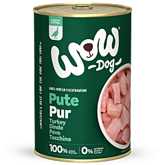 WOW Wet Dog Food Pure Turkey 400 g