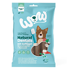 WOW Natural Dental Sticks Poultry Small & Midi 195 g